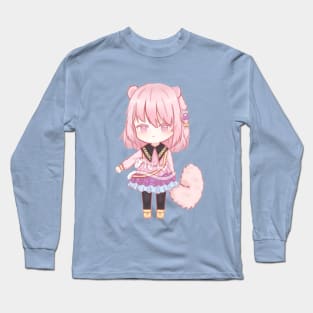 little girl with a tail Long Sleeve T-Shirt